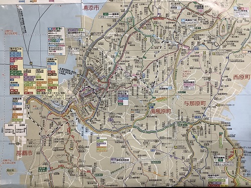 沖縄路線バスマップ|路線図